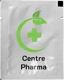 Dosette de gel hydroalcoolique personnalisée, face avant avec logo pharmacie