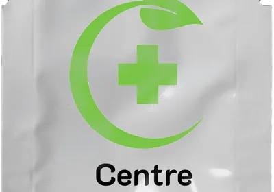 Dosette de gel hydroalcoolique personnalisée, face avant avec logo pharmacie