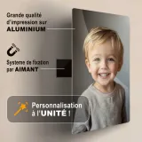 Détail du système de fixation magnétique Magni’Fix sans perçage au mur